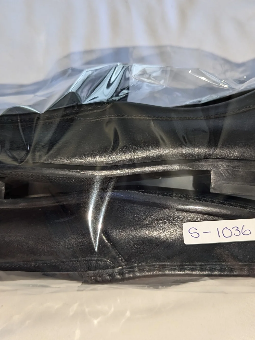 Cole Haan Men's Black Leather Slip-On Loafers Round Toe Rubber Sole US 10.5 M